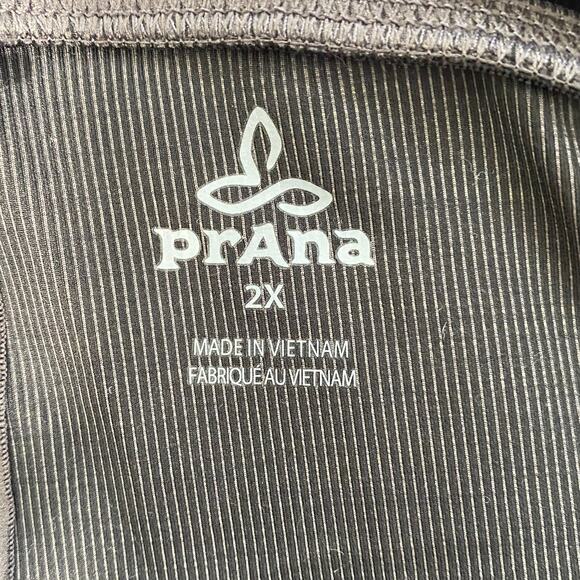 Prana Becca Ribbed Cropped Leggings Plus Size 2XHigh Rise Stretch Activewear‎ - Picture 4 of 7